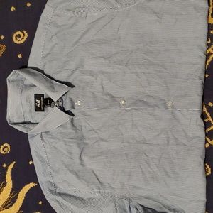 H&M Stripped button up